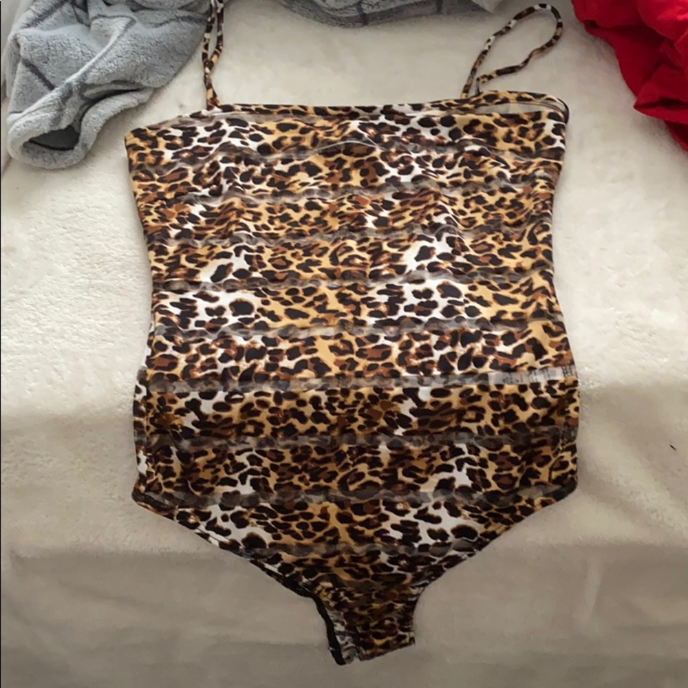 Cheetah Mesh Bodysuit